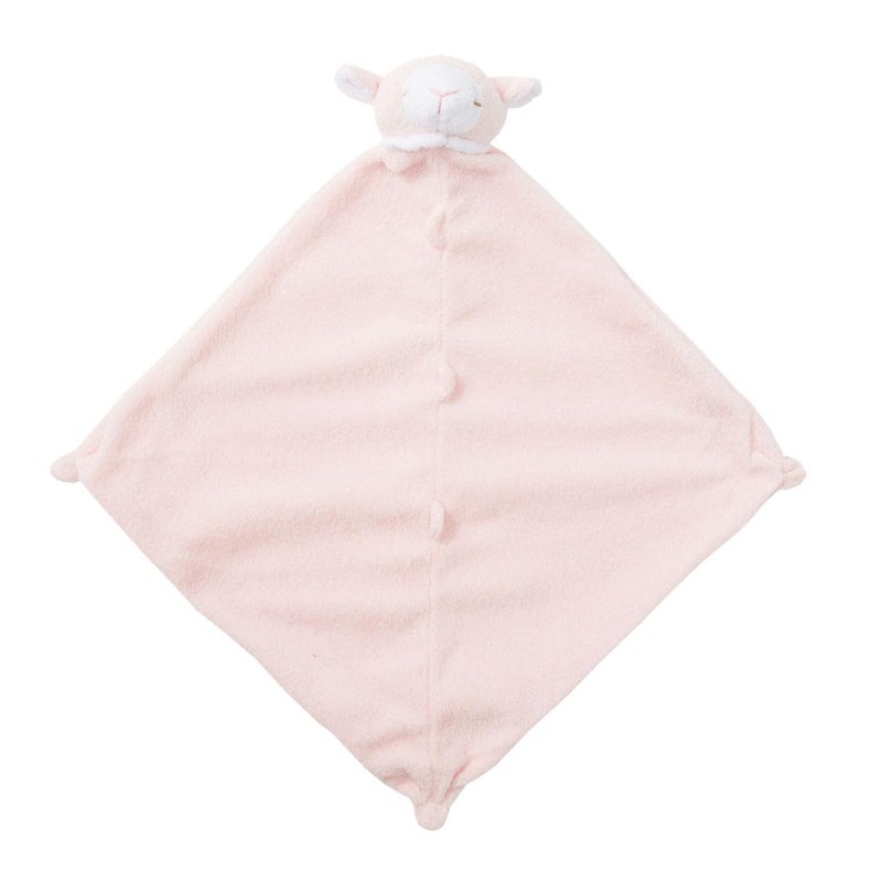 Angel Dear - Pink Lamb, Blankie , 1x1x1 Inch (Pack of 1) - Image 1